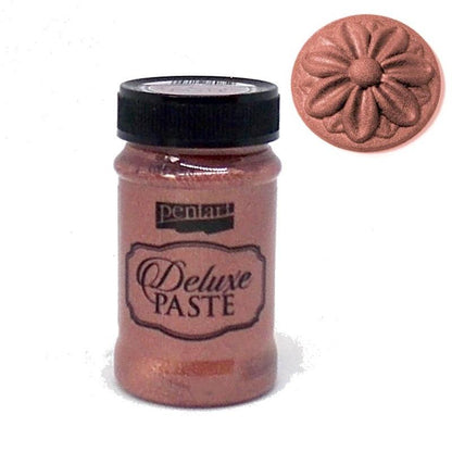 Deluxe Paste 100ml - rosegold - Bastelschachtel - Deluxe Paste 100ml - rosegold