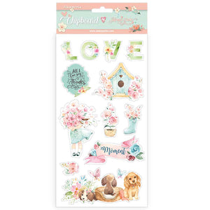 Die Cuts Chipboard 15x30cm - Circle of love - Bastelschachtel - Die Cuts Chipboard 15x30cm - Circle of love