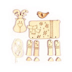 DIY Christbaumschmuck 2-er Set - Schneemann und Elch - Bastelschachtel