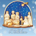 DIY Christbaumschmuck - Betlehem - Bastelschachtel