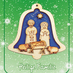 DIY Christbaumschmuck - Heilige Familie - Bastelschachtel
