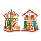 DIY Christbaumschmuck - Wendehaus - Bastelschachtel