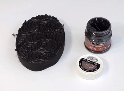 Pentart Eisenpaste 100ml - glitzernd - Bastelschachtel - Pentart Eisenpaste 100ml - glitzernd