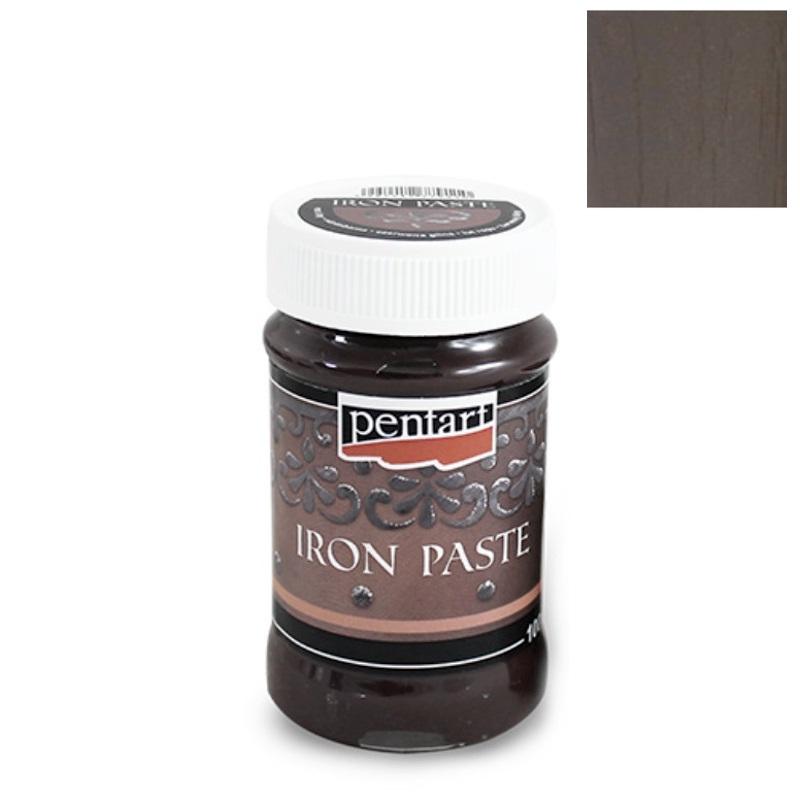 Pentart Eisenpaste 100ml - grau - Bastelschachtel - Pentart Eisenpaste 100ml - grau