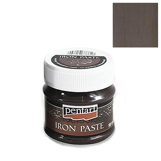 Pentart Eisenpaste 50ml - grau - Bastelschachtel - Pentart Eisenpaste 50ml - grau