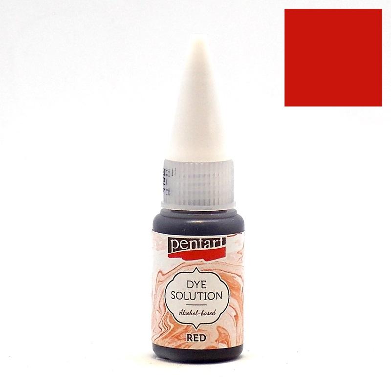 Färbemittel für Elfenbeinharz 10ml - rot - Bastelschachtel