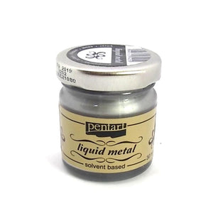 Flüssiges Metall 30ml - silber - Bastelschachtel - Flüssiges Metall 30ml - silber