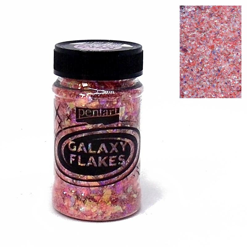 Galaxy Flakes 15g - Eris pink - Bastelschachtel