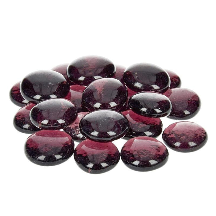 Glas-Nuggets - amethyst 18-20mm