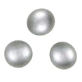 Glas-Nuggets - silber 13-15mm - Bastelschachtel