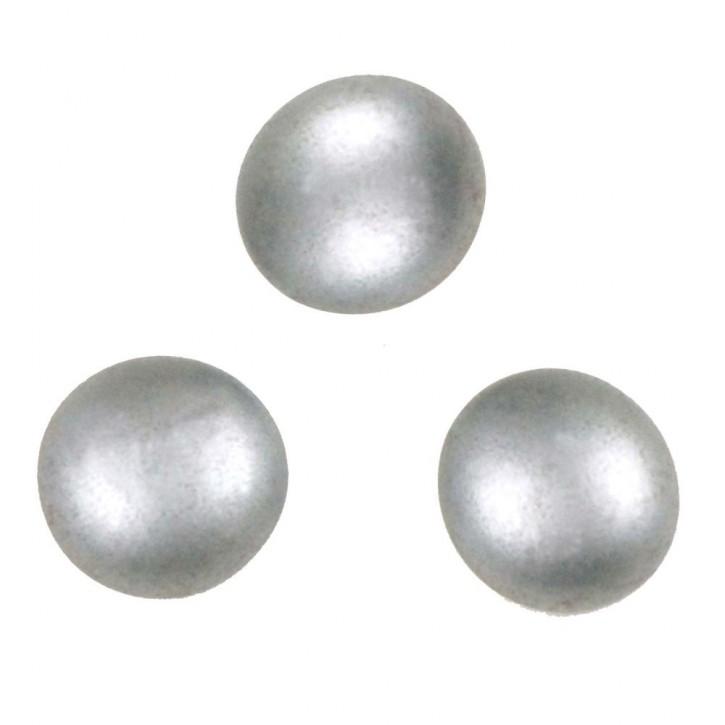 Glas-Nuggets - silber 13-15mm - Bastelschachtel - Glas-Nuggets - silber 13-15mm