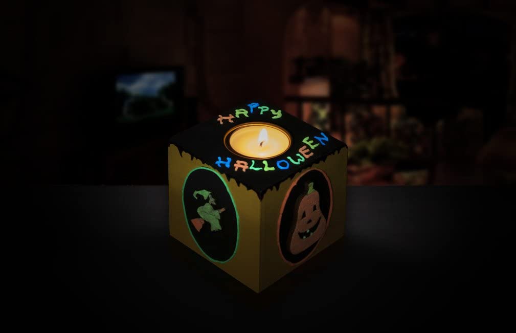 Pentart Acrylfarbe Glow in the dark - nachtleuchtend 30ml - lila - Bastelschachtel - Pentart Acrylfarbe Glow in the dark - nachtleuchtend 30ml - lila