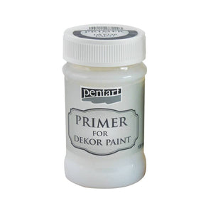 Pentart Grundierfarbe für Dekor Paint Soft - 100ml - Bastelschachtel - Pentart Grundierfarbe für Dekor Paint Soft - 100ml
