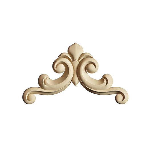 Holz Ornament - baroque 1., klein - Bastelschachtel - Holz Ornament - baroque 1., klein