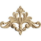 Holz Ornament - baroque 2. - Bastelschachtel