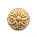 Holz Ornament - Blume 1., 8cm - Bastelschachtel