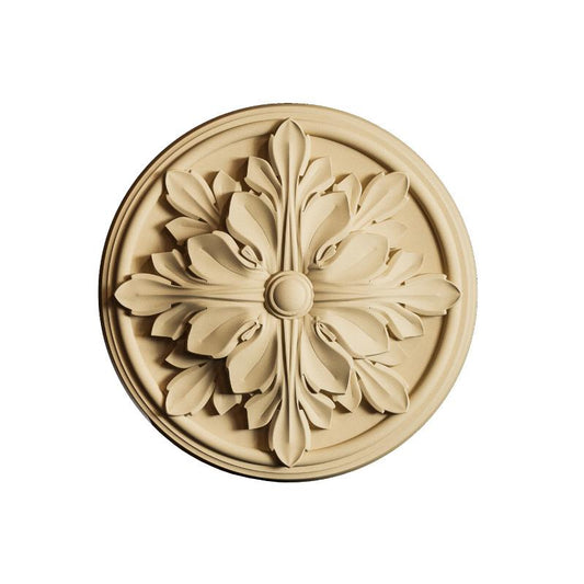 Holz Ornament - Blume 2., 8cm - Bastelschachtel - Holz Ornament - Blume 2., 8cm