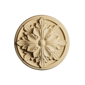 Holz Ornament - Blume 2., 8cm - Bastelschachtel - Holz Ornament - Blume 2., 8cm