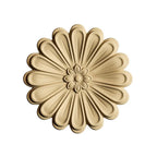 Holz Ornament - Blume 3., 7cm - Bastelschachtel