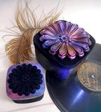 Holz Ornament - Blume 3., 7cm - Bastelschachtel