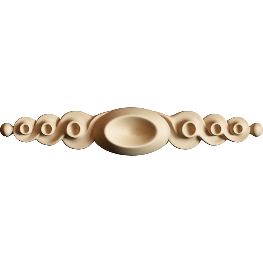 Holz Ornament - Bordüre 11cm - Bastelschachtel - Holz Ornament - Bordüre 11cm
