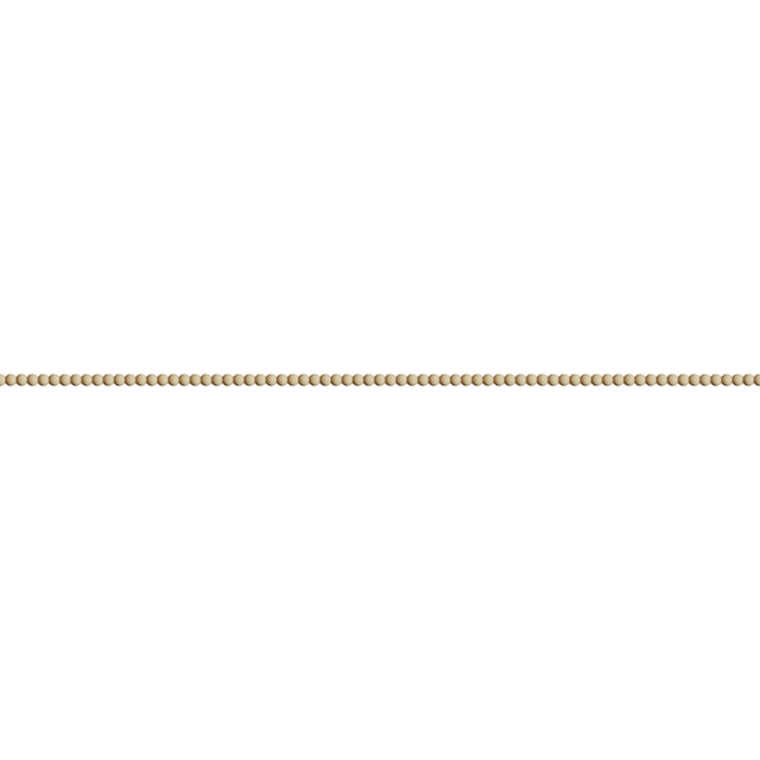 Holz Streifen - Perlenkette 1,2x100cm