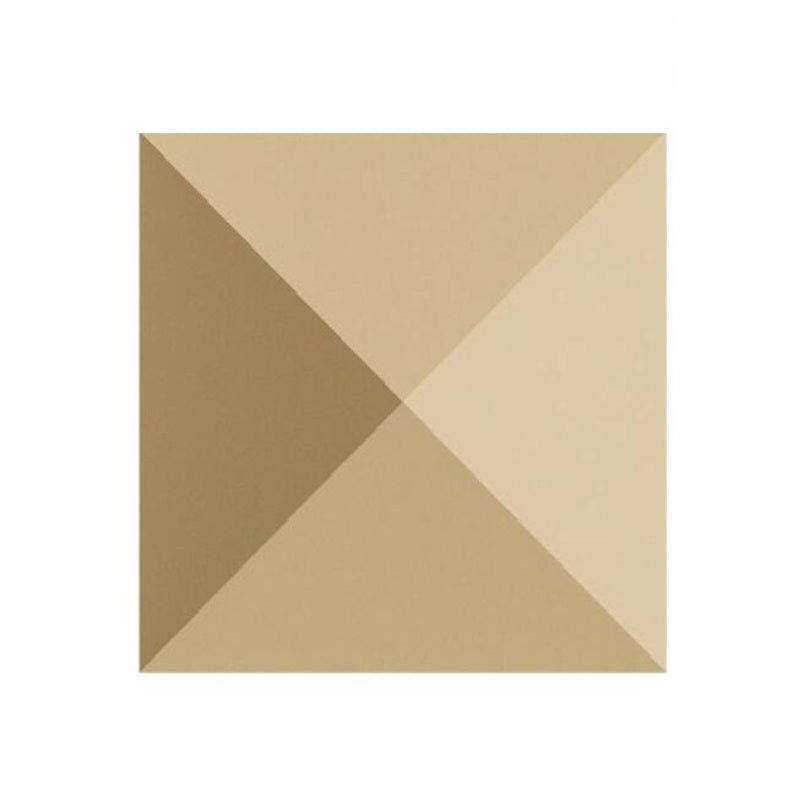 Holz Ornament - Flache Pyramide - Bastelschachtel - Holz Ornament - Flache Pyramide