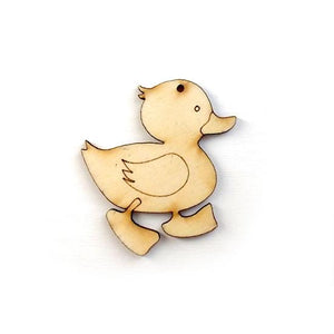 Holzfigur - Ente Ducky - Bastelschachtel - Holzfigur - Ente Ducky