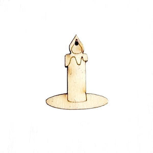 Holzfigur - Kerze - Bastelschachtel - Holzfigur - Kerze