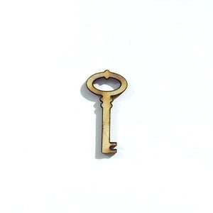 Holzfigur - Schlüssel einfach - Bastelschachtel - Holzfigur - Schlüssel einfach
