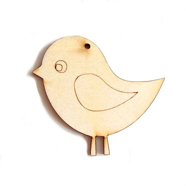 Holzfigur - Vogel Tweety