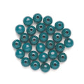 Holzperlen - türkis - Bastelschachtel