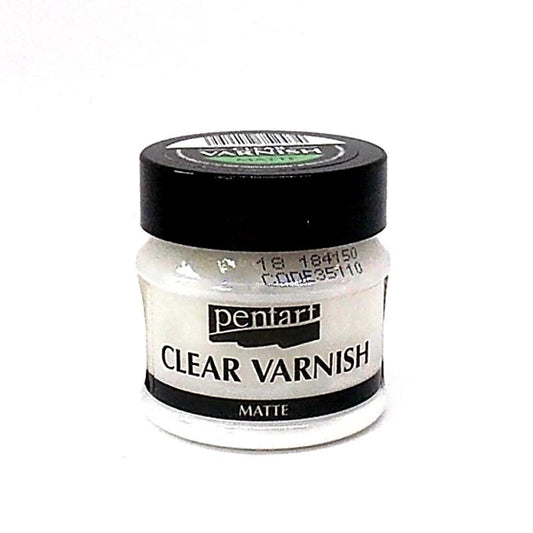 Klarlack matt 50ml - auf Lösungsmittelbasis - Bastelschachtel - Klarlack matt 50ml - auf Lösungsmittelbasis