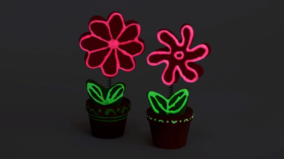 Konturenfarbe Glow in the dark 20ml - orange - Bastelschachtel - Konturenfarbe Glow in the dark 20ml - orange