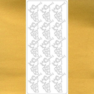 Konturensticker - Engel mit Trompete, gold - Bastelschachtel - Konturensticker - Engel mit Trompete, gold