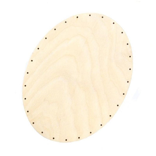 Korbboden oval 18x24cm für Peddigrohr 2mm - Bastelschachtel - Korbboden oval 18x24cm für Peddigrohr 2mm