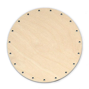 Korbboden rund, Ø 16cm für Peddigrohr 3mm - Bastelschachtel - Korbboden rund, Ø 16cm für Peddigrohr 3mm
