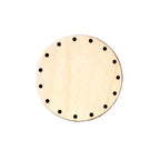 Korbboden rund, Ø 9cm für Peddigrohr 3mm - Bastelschachtel