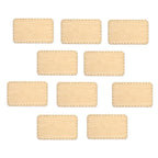 Korbboden Set Eckig, 16x26cm für Peddigrohr 3mm - 10St. - Bastelschachtel