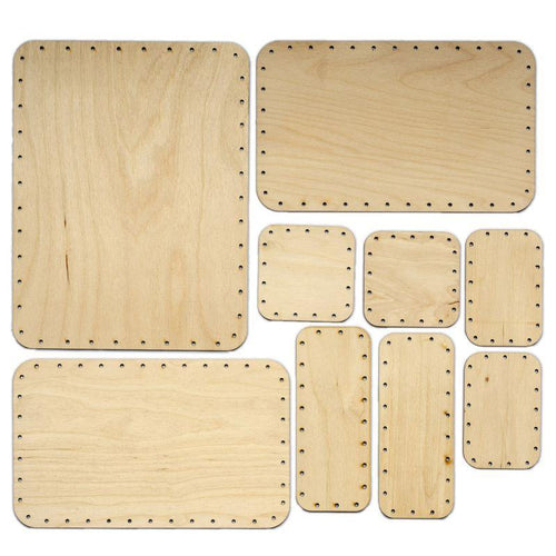 Korbboden Set eckig, groß für Peddigrohr 3mm - Bastelschachtel