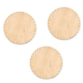 Korbboden Set rund, Ø 21cm für Peddigrohr 2mm - 3St. - Bastelschachtel