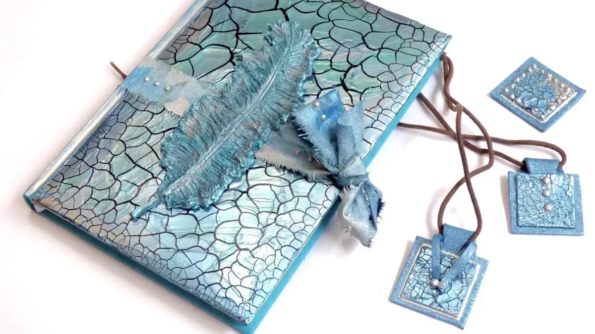 Krakelierpaste metallic 100ml - silber - Bastelschachtel