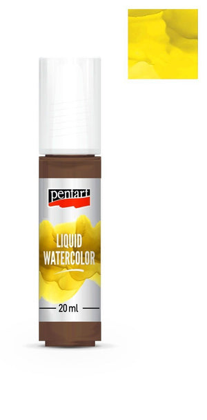 Liquid watercolor 20ml - lemon - Bastelschachtel - Liquid watercolor 20ml - lemon