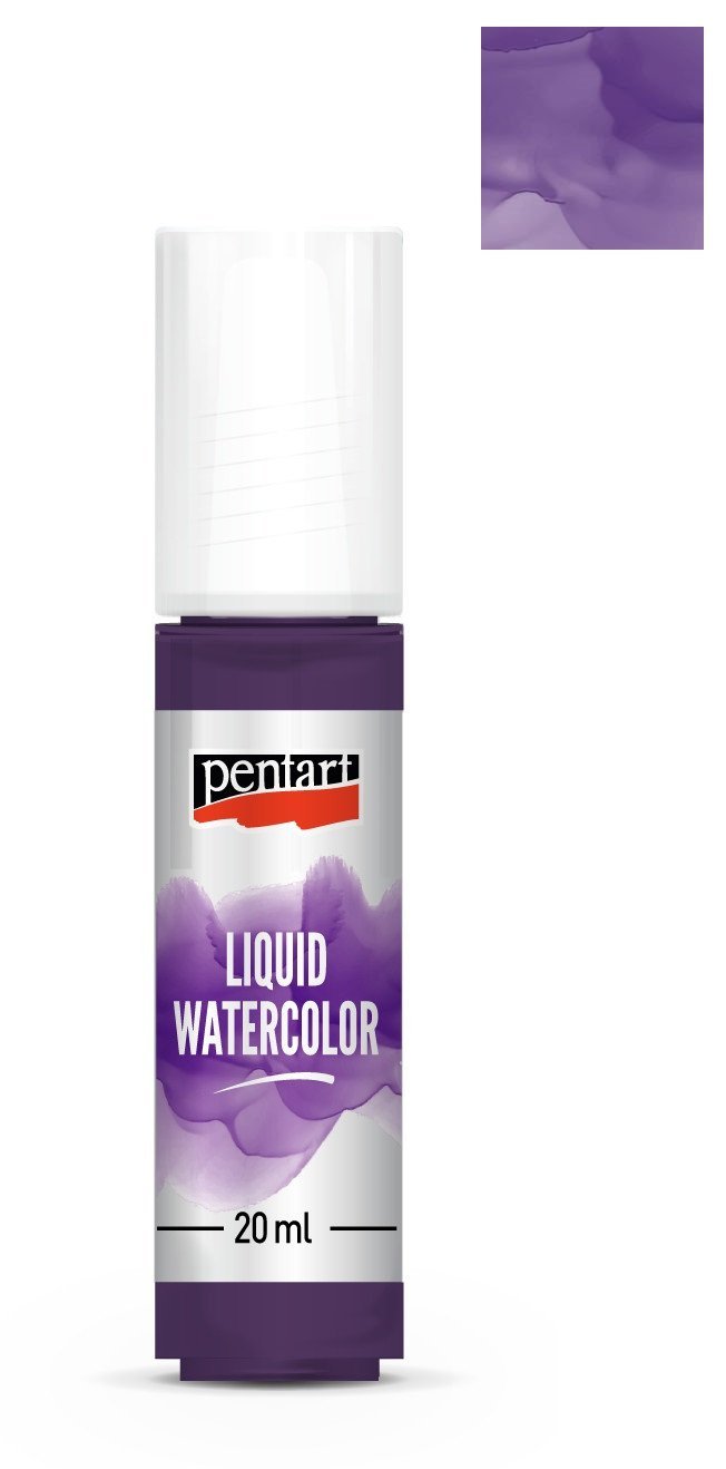 Liquid watercolor 20ml - lila - Bastelschachtel - Liquid watercolor 20ml - lila