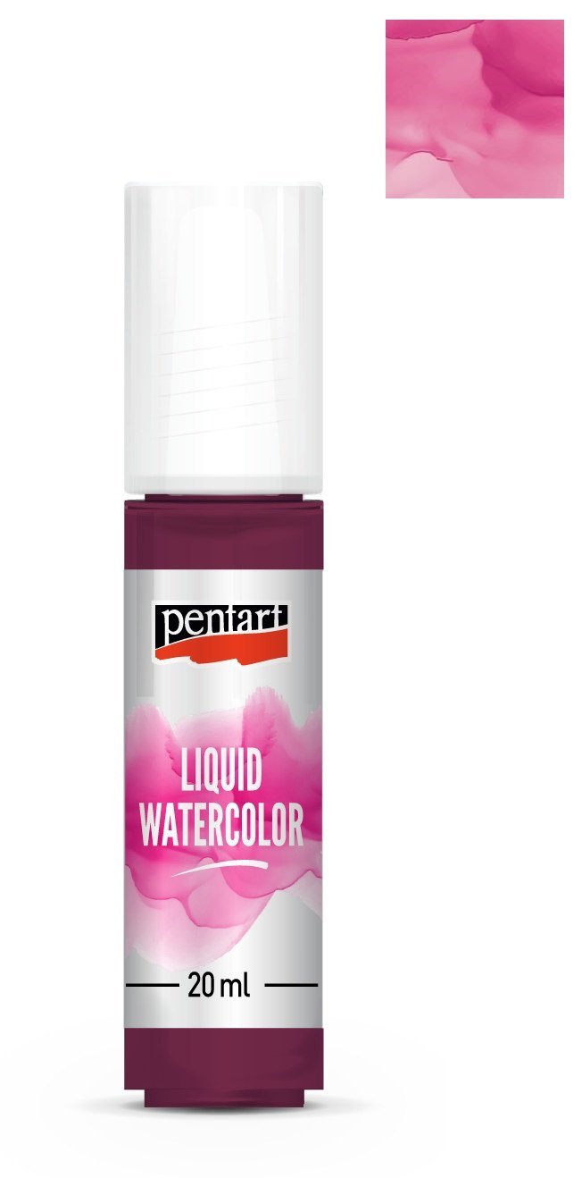 Pentart Liquid watercolor 20ml - pink