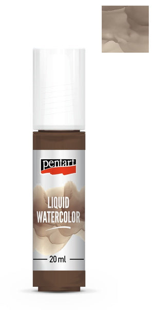 Liquid watercolor 20ml - sand - Bastelschachtel - Liquid watercolor 20ml - sand