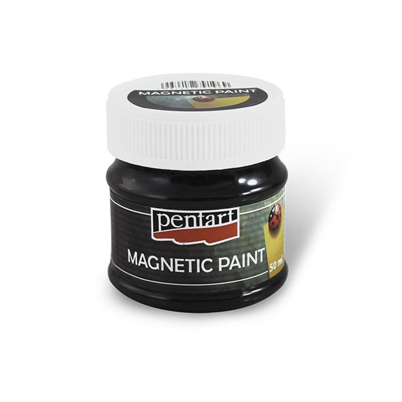 Magnetfarbe 50ml - schwarz - Bastelschachtel