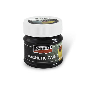 Magnetfarbe 50ml - schwarz - Bastelschachtel - Magnetfarbe 50ml - schwarz
