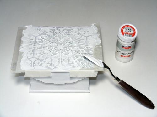 Malspachtel spitzig - Bastelschachtel