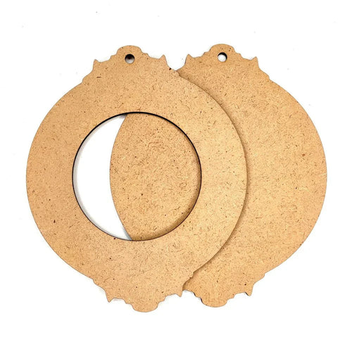 MDF Holzrahmen einfach, groß - Bastelschachtel